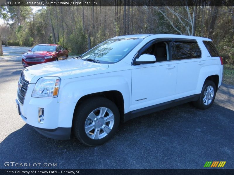 Summit White / Light Titanium 2013 GMC Terrain SLE