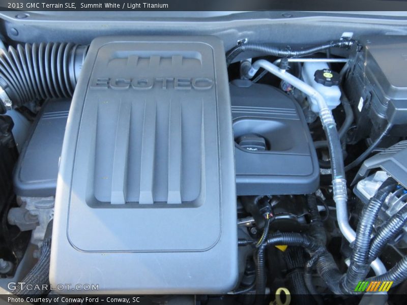 Summit White / Light Titanium 2013 GMC Terrain SLE