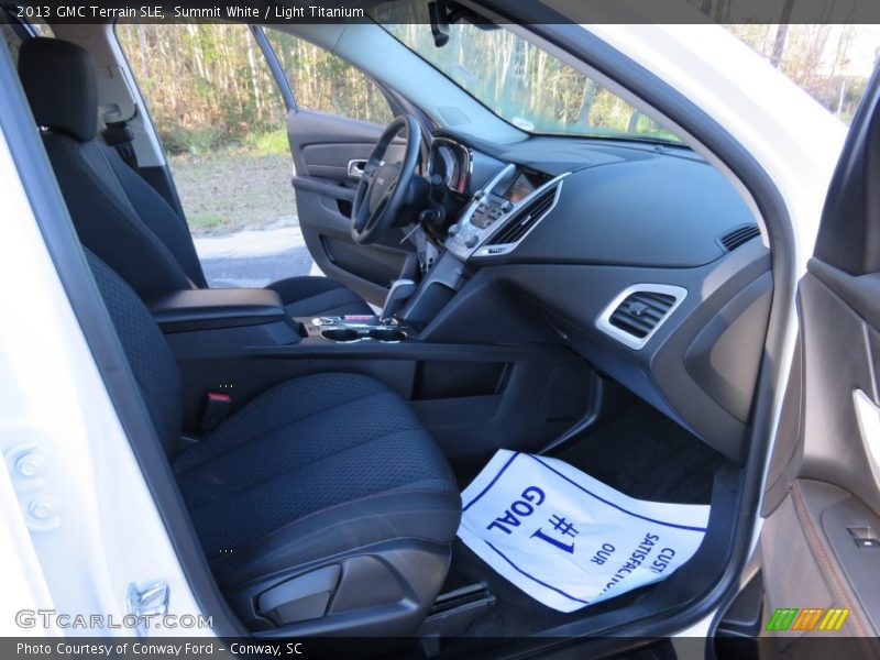 Summit White / Light Titanium 2013 GMC Terrain SLE
