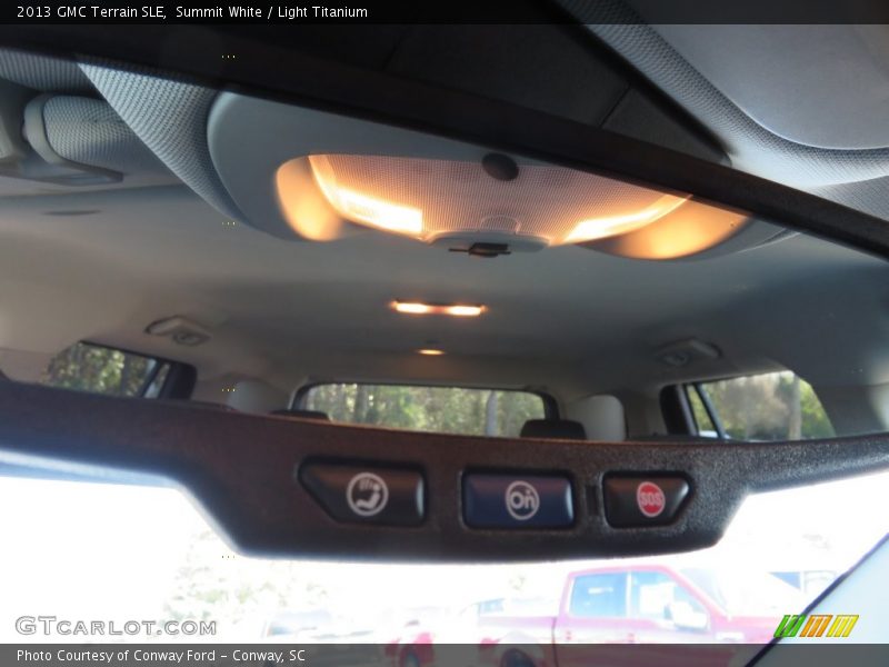 Summit White / Light Titanium 2013 GMC Terrain SLE