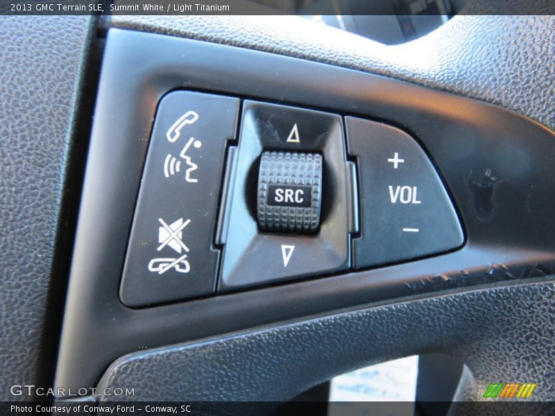 Summit White / Light Titanium 2013 GMC Terrain SLE