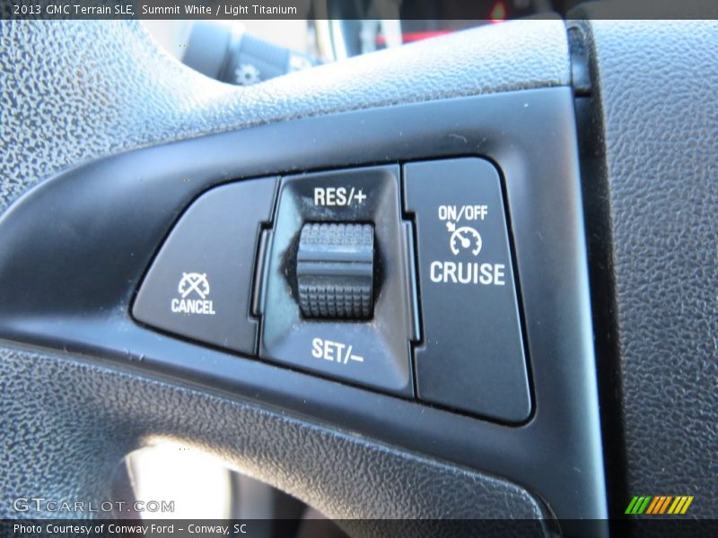 Summit White / Light Titanium 2013 GMC Terrain SLE