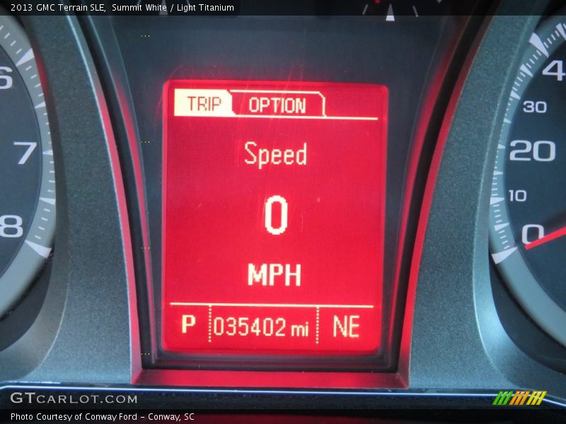 Summit White / Light Titanium 2013 GMC Terrain SLE