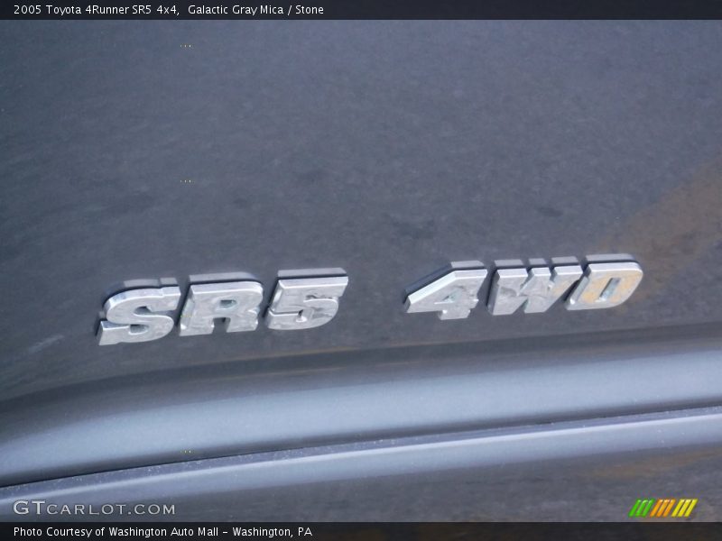 Galactic Gray Mica / Stone 2005 Toyota 4Runner SR5 4x4