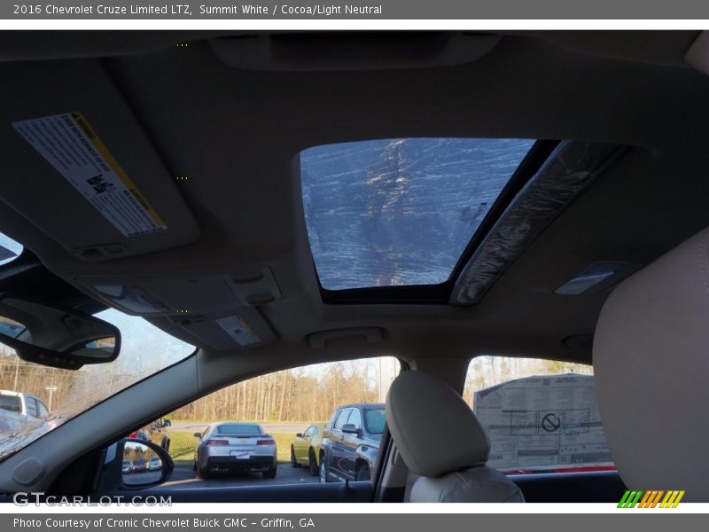 Summit White / Cocoa/Light Neutral 2016 Chevrolet Cruze Limited LTZ