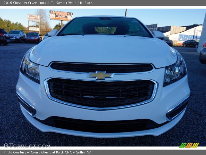 Summit White / Jet Black 2016 Chevrolet Cruze Limited LT