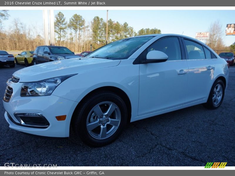 Summit White / Jet Black 2016 Chevrolet Cruze Limited LT