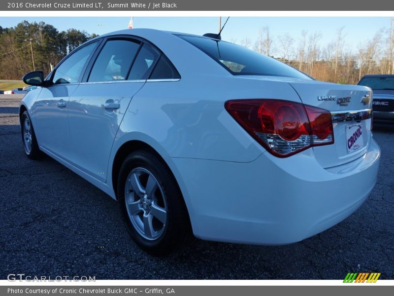 Summit White / Jet Black 2016 Chevrolet Cruze Limited LT