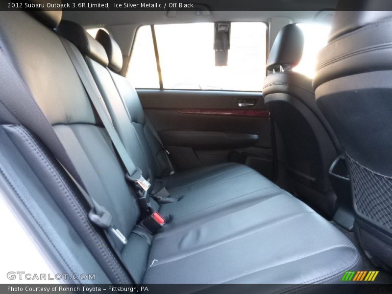Ice Silver Metallic / Off Black 2012 Subaru Outback 3.6R Limited