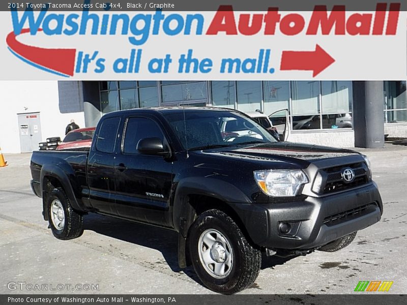 Black / Graphite 2014 Toyota Tacoma Access Cab 4x4