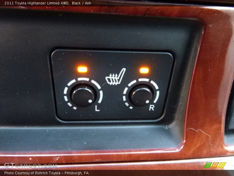 Black / Ash 2011 Toyota Highlander Limited 4WD