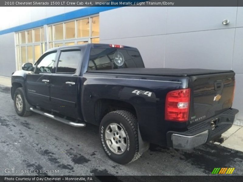 Imperial Blue Metallic / Light Titanium/Ebony 2010 Chevrolet Silverado 1500 LT Crew Cab 4x4