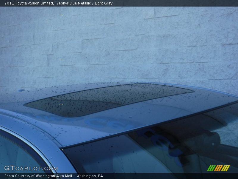 Zephyr Blue Metallic / Light Gray 2011 Toyota Avalon Limited