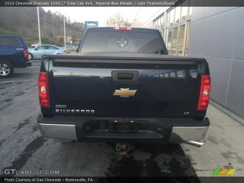 Imperial Blue Metallic / Light Titanium/Ebony 2010 Chevrolet Silverado 1500 LT Crew Cab 4x4