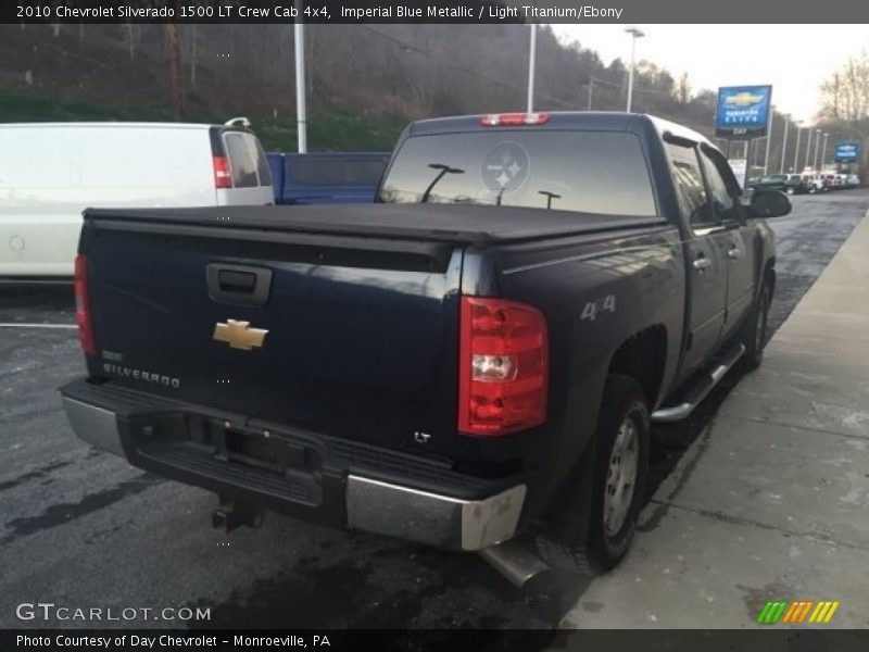 Imperial Blue Metallic / Light Titanium/Ebony 2010 Chevrolet Silverado 1500 LT Crew Cab 4x4