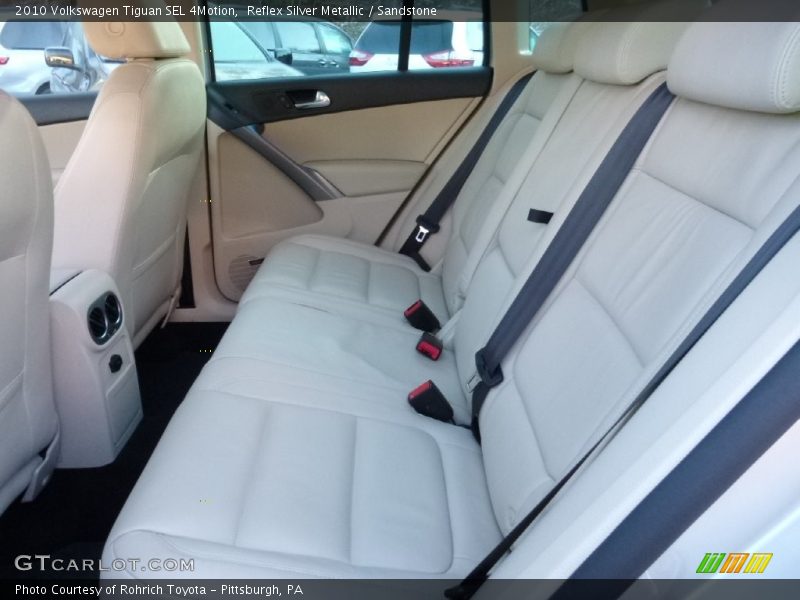 Reflex Silver Metallic / Sandstone 2010 Volkswagen Tiguan SEL 4Motion