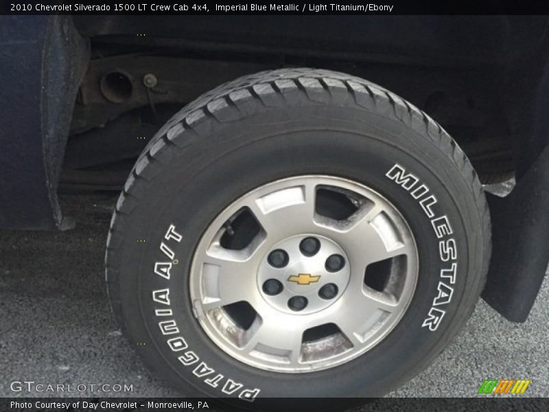 Imperial Blue Metallic / Light Titanium/Ebony 2010 Chevrolet Silverado 1500 LT Crew Cab 4x4