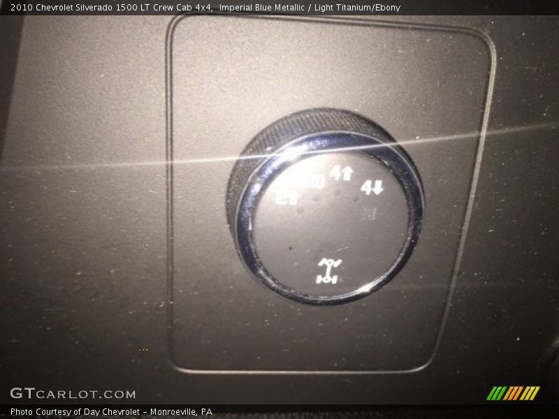 Imperial Blue Metallic / Light Titanium/Ebony 2010 Chevrolet Silverado 1500 LT Crew Cab 4x4