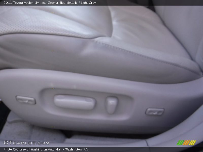 Zephyr Blue Metallic / Light Gray 2011 Toyota Avalon Limited