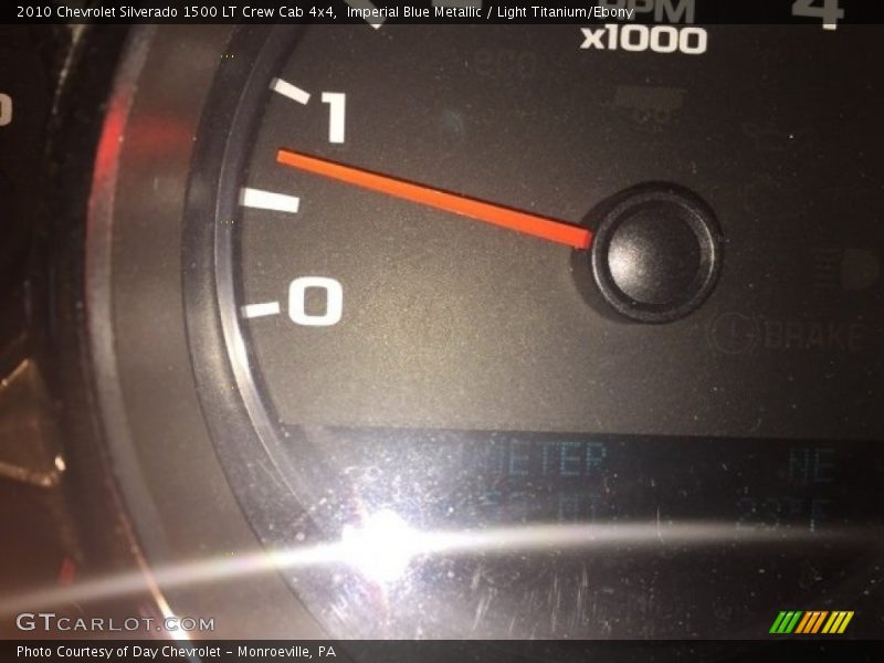 Imperial Blue Metallic / Light Titanium/Ebony 2010 Chevrolet Silverado 1500 LT Crew Cab 4x4