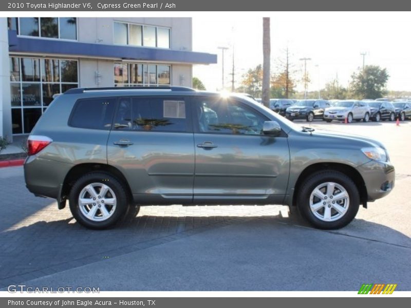 Cypress Green Pearl / Ash 2010 Toyota Highlander V6