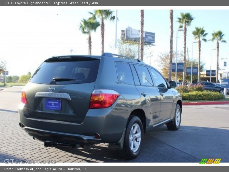 Cypress Green Pearl / Ash 2010 Toyota Highlander V6