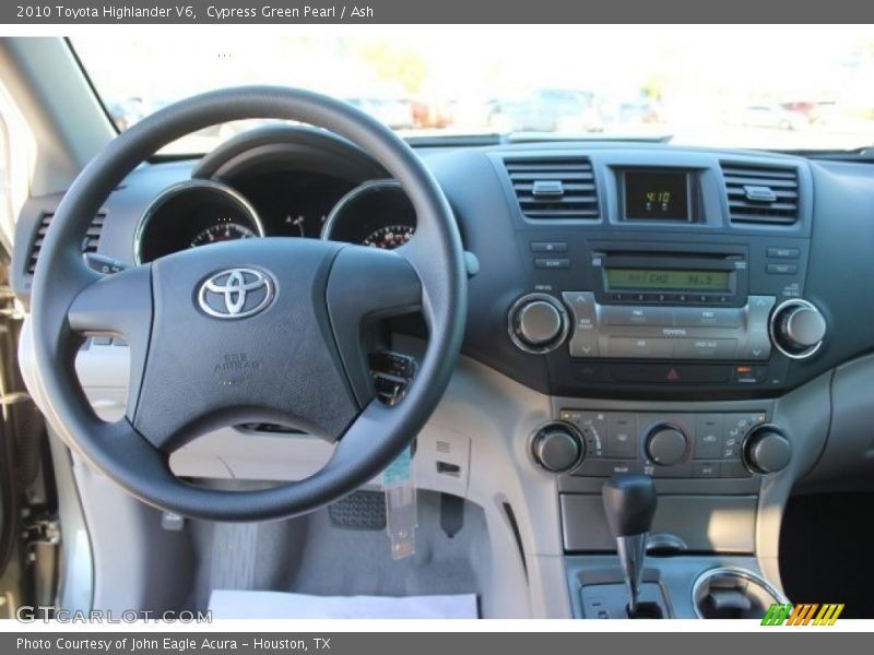 Cypress Green Pearl / Ash 2010 Toyota Highlander V6