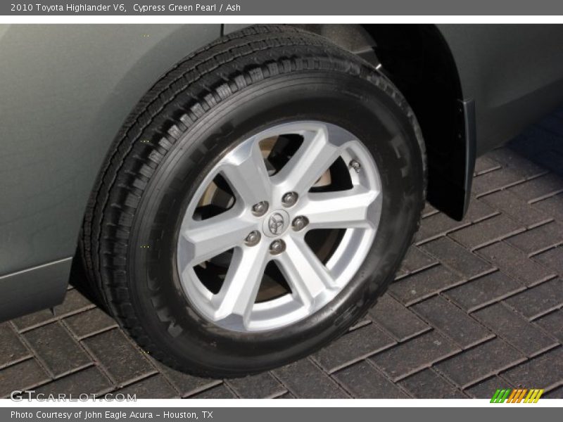 Cypress Green Pearl / Ash 2010 Toyota Highlander V6