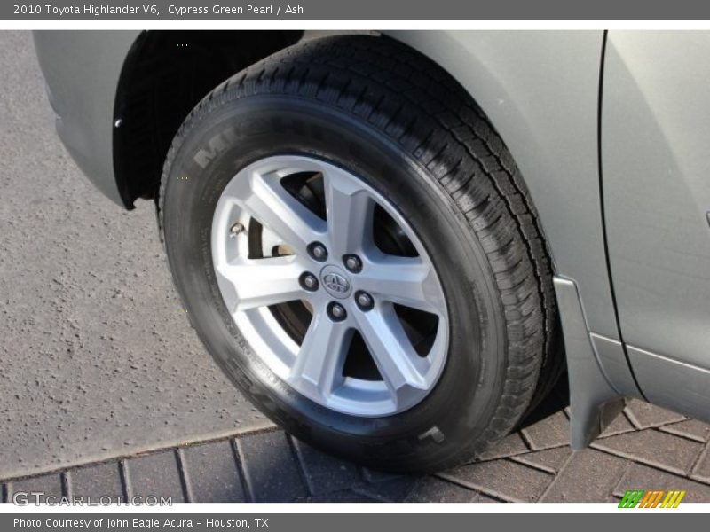 Cypress Green Pearl / Ash 2010 Toyota Highlander V6
