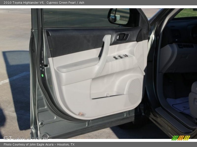 Cypress Green Pearl / Ash 2010 Toyota Highlander V6