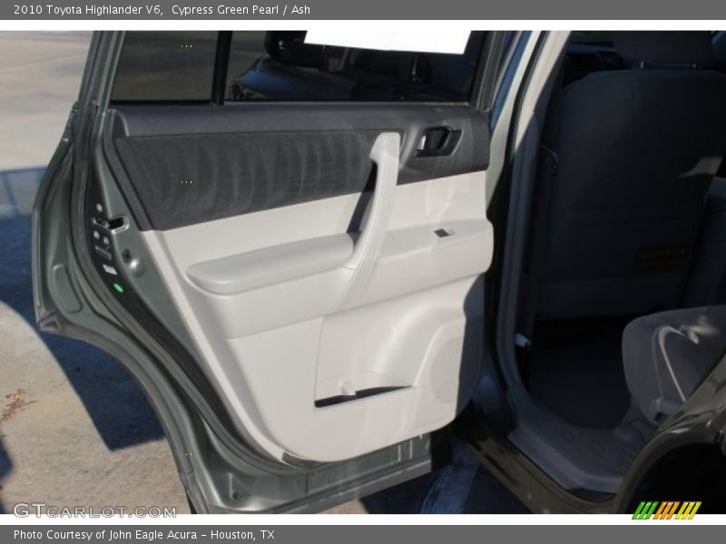 Cypress Green Pearl / Ash 2010 Toyota Highlander V6