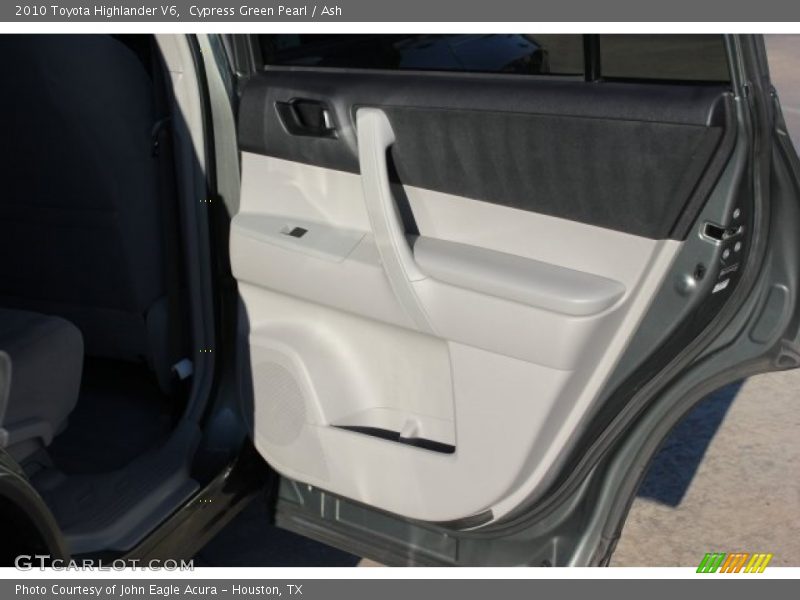 Cypress Green Pearl / Ash 2010 Toyota Highlander V6