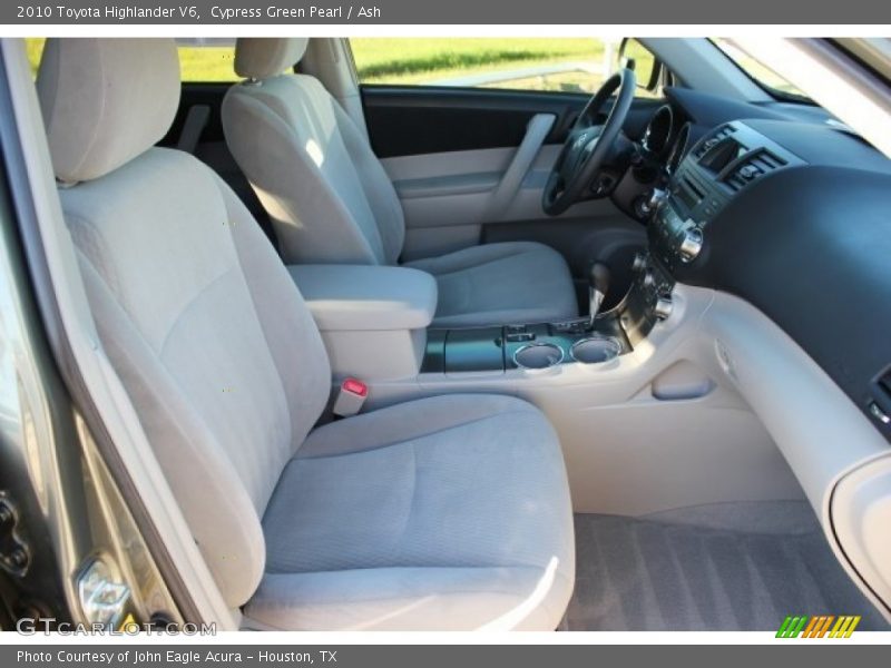 Cypress Green Pearl / Ash 2010 Toyota Highlander V6