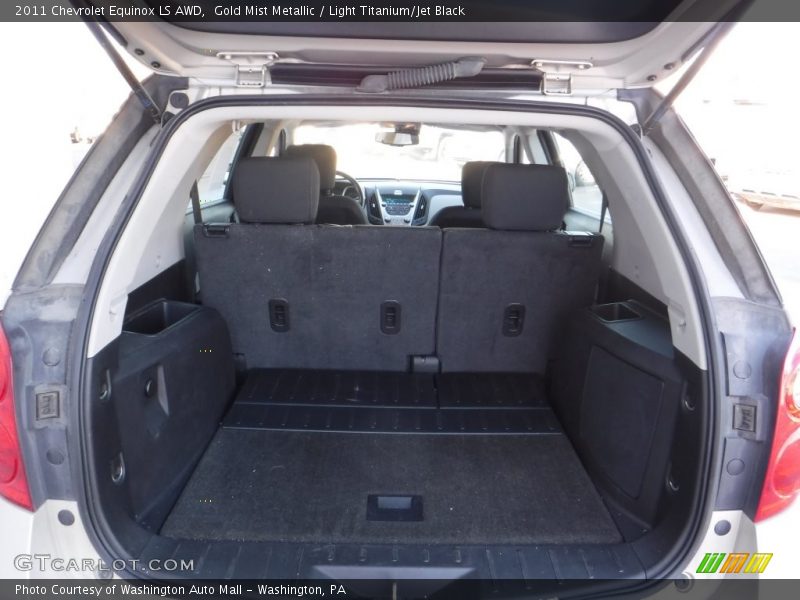 Gold Mist Metallic / Light Titanium/Jet Black 2011 Chevrolet Equinox LS AWD