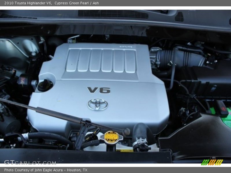 Cypress Green Pearl / Ash 2010 Toyota Highlander V6