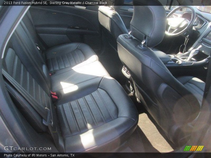 Sterling Gray Metallic / Charcoal Black 2013 Ford Fusion Hybrid SE
