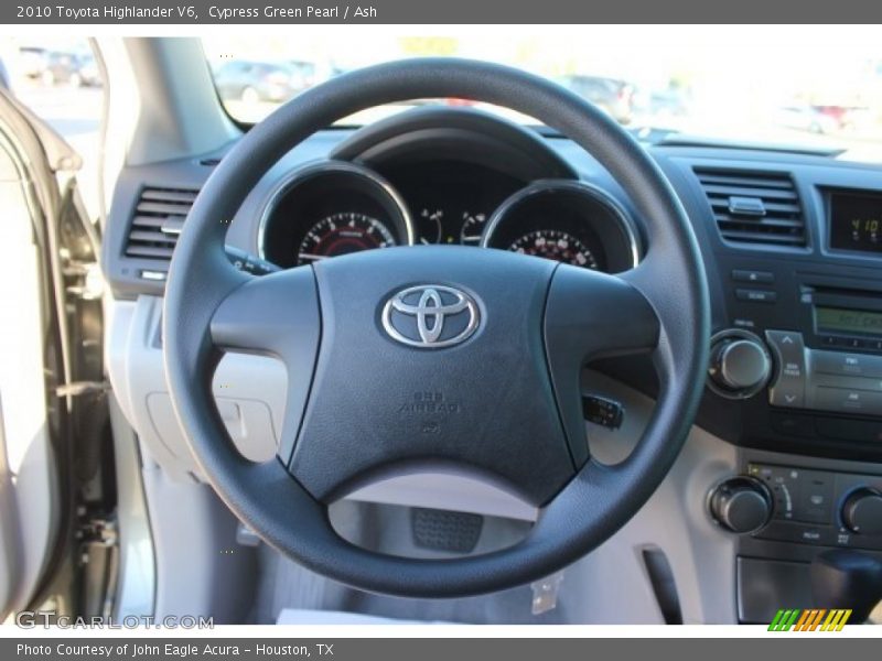 Cypress Green Pearl / Ash 2010 Toyota Highlander V6