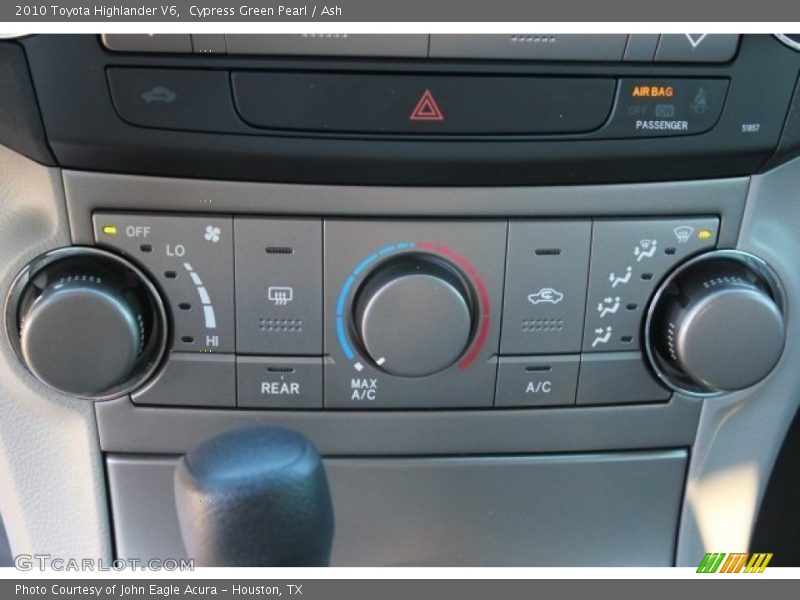 Cypress Green Pearl / Ash 2010 Toyota Highlander V6