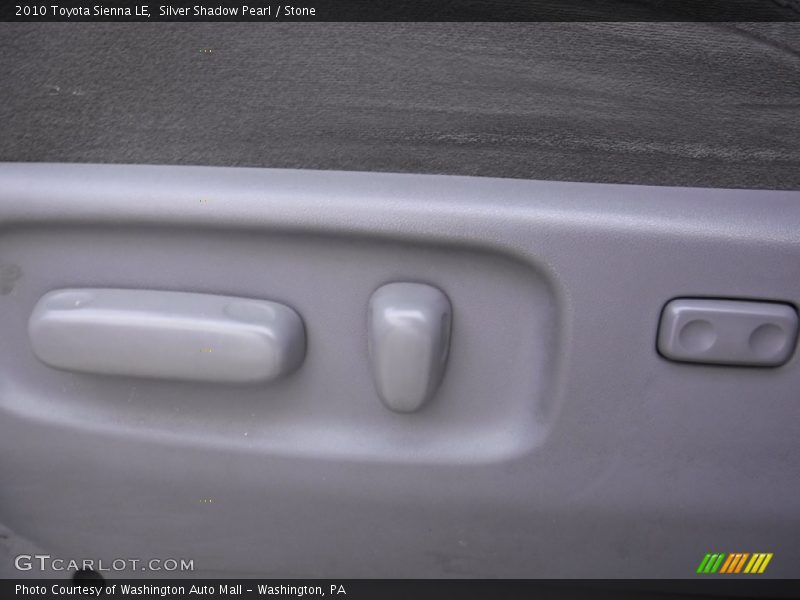 Silver Shadow Pearl / Stone 2010 Toyota Sienna LE