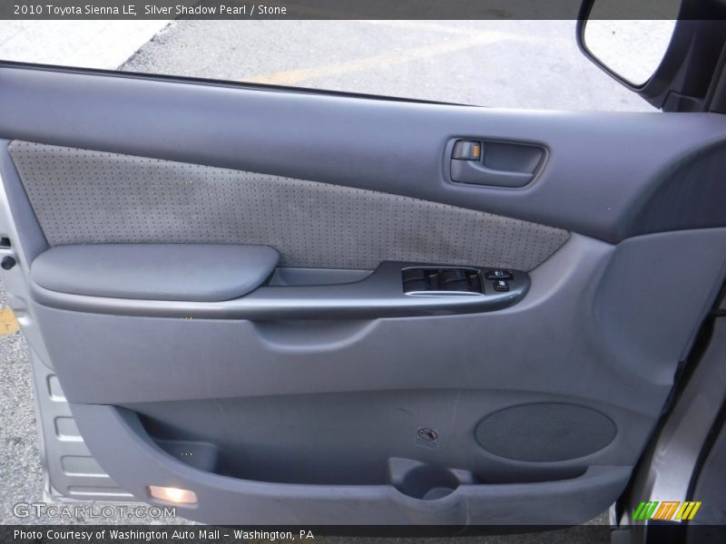 Silver Shadow Pearl / Stone 2010 Toyota Sienna LE
