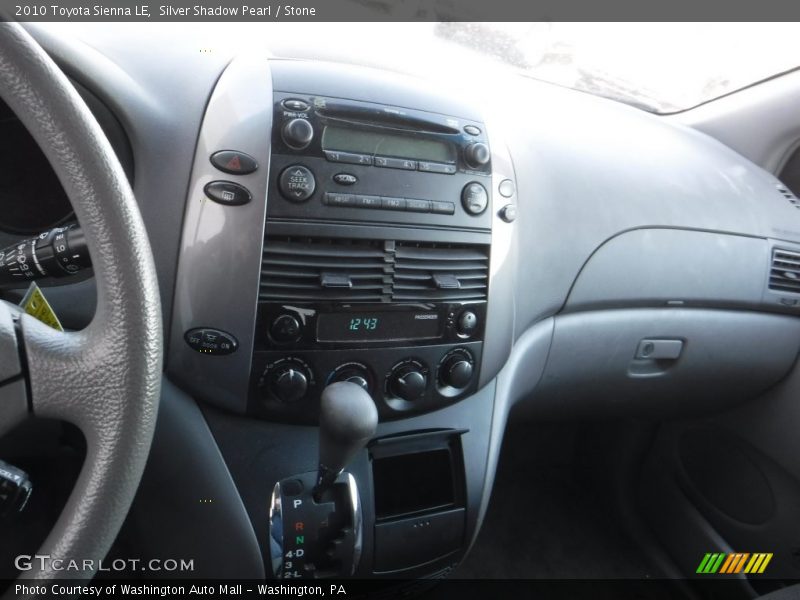 Silver Shadow Pearl / Stone 2010 Toyota Sienna LE