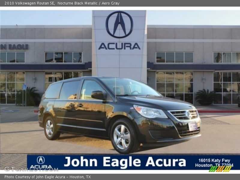 Nocturne Black Metallic / Aero Gray 2010 Volkswagen Routan SE