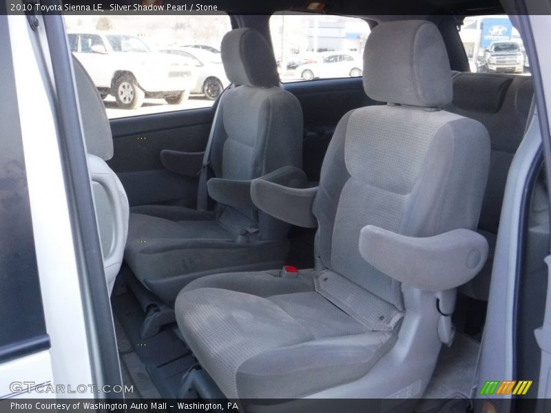 Silver Shadow Pearl / Stone 2010 Toyota Sienna LE