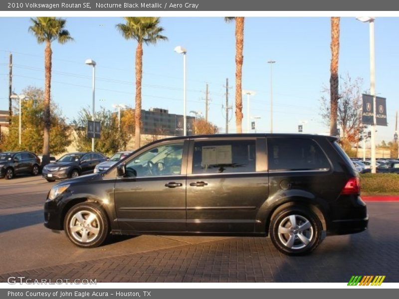 Nocturne Black Metallic / Aero Gray 2010 Volkswagen Routan SE