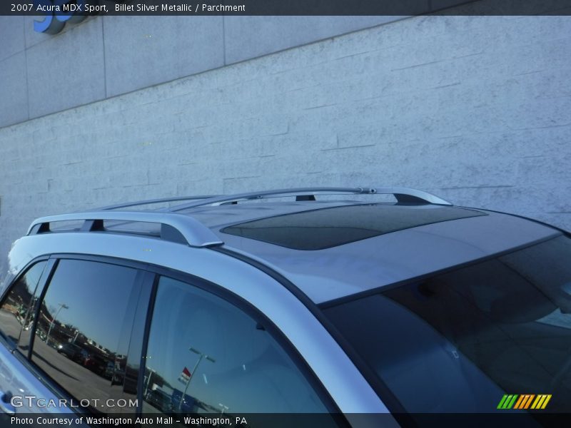 Billet Silver Metallic / Parchment 2007 Acura MDX Sport