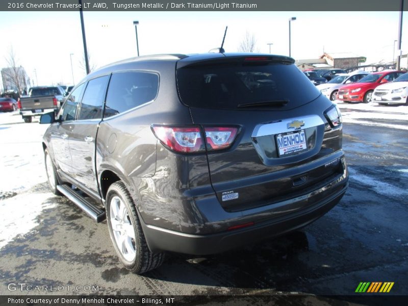 Tungsten Metallic / Dark Titanium/Light Titanium 2016 Chevrolet Traverse LT AWD
