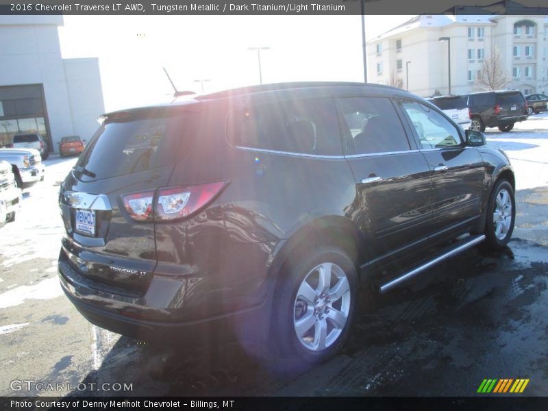 Tungsten Metallic / Dark Titanium/Light Titanium 2016 Chevrolet Traverse LT AWD