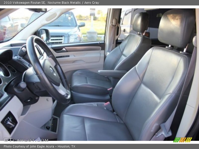 Nocturne Black Metallic / Aero Gray 2010 Volkswagen Routan SE