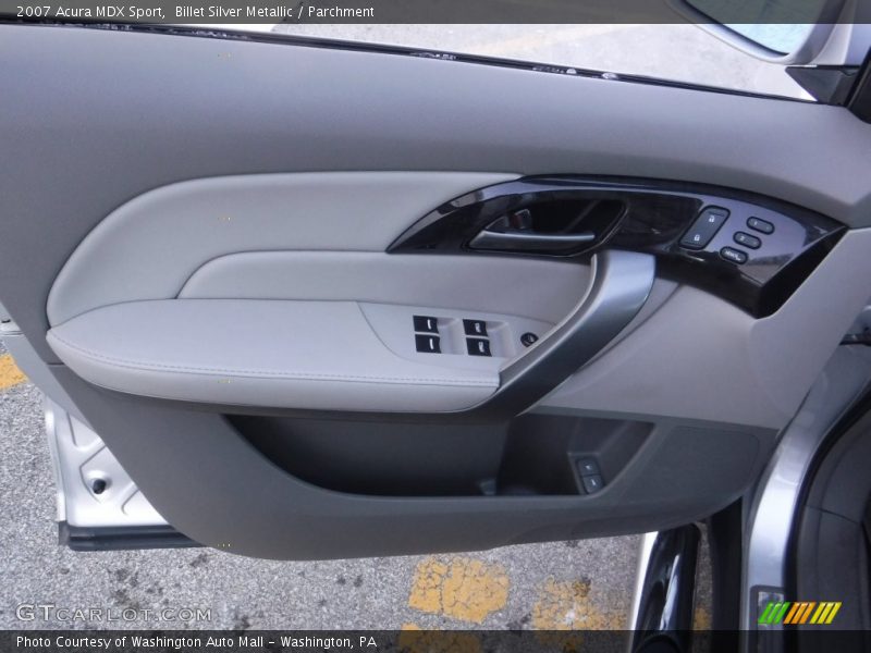 Billet Silver Metallic / Parchment 2007 Acura MDX Sport