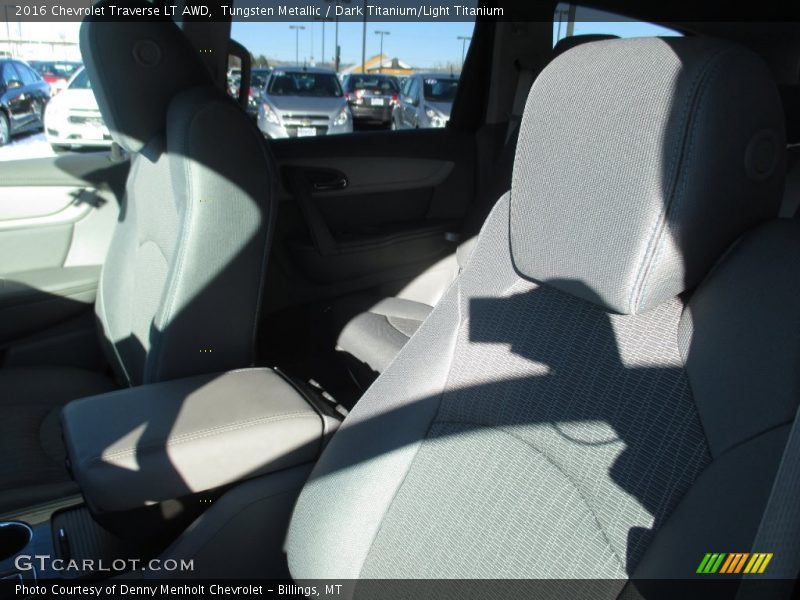 Tungsten Metallic / Dark Titanium/Light Titanium 2016 Chevrolet Traverse LT AWD